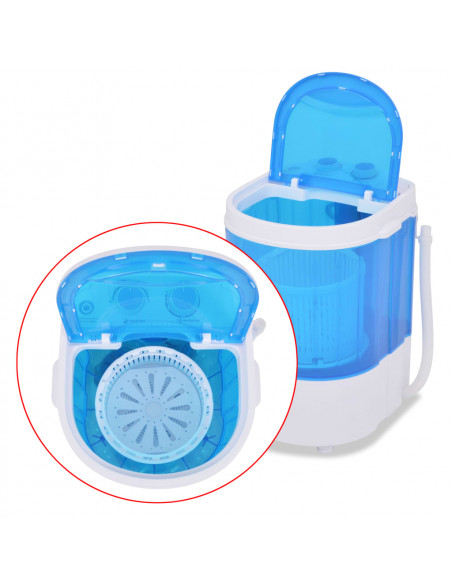 Mini Lavatrice a Vaschetta Singola 2,6 kg