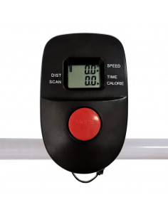 Mini Tapis Roulant Pieghevole 93 x 36 cm Nero