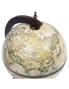 Minibar da Tavola a Globo Supporto per Vini in Eucalipto Verde