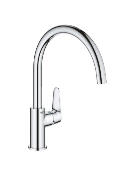 Miscelatore lavello Grohe 31554001 START CURVE Cromo starlight Cromo s