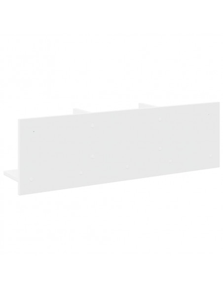 Mobile a Parete 100x16,5x30 cm Bianco in Truciolato