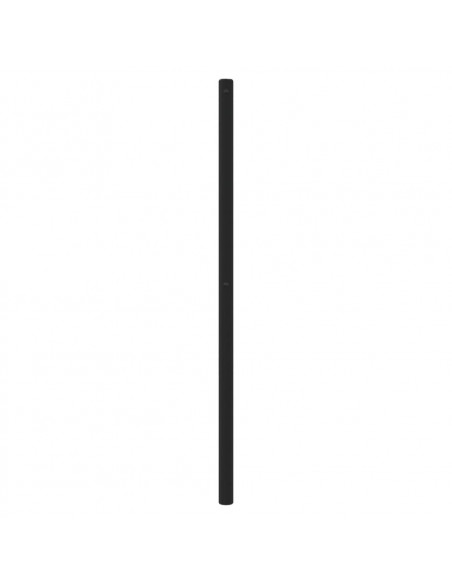 Testiera in Metallo Nero 140 cm