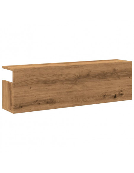 Mobile a Parete 100x20x30 cm Artigianale in Legno Multistrato