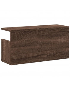 Mobile a Parete 60x20x30 cm Rovere Marrone in Truciolato