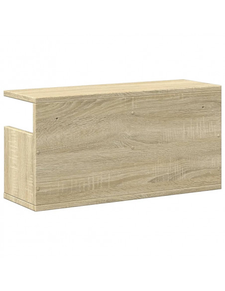 Mobile a Parete 60x20x30 cm Rovere Sonoma in Truciolato