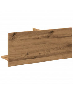 Mobile a Parete 70x16,5x30 cm Artigianale in Legno Multistrato