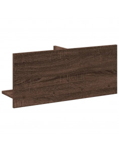 Mobile a Parete 70x16,5x30 cm Rovere Marrone Legno Multistrato