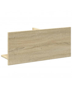 Mobile a Parete 70x16,5x30cm Rovere Sonoma in Legno Multistrato