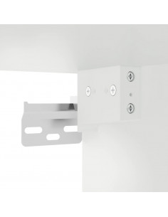 Mobile a Parete Bianco 34,5x34x90 cm