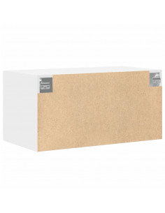 Mobile a Parete Bianco 80x42,5x40 cm in Legno Multistrato