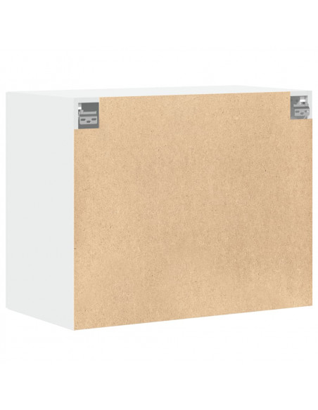 Mobile a Parete Bianco 80x42,5x64 cm in Legno Multistrato