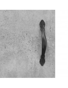 Mobile a Parete Grigio Cemento 34,5x34x90 cm Legno Multistrato