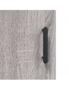 Mobile a Parete Grigio Sonoma 34,5x34x90 cm