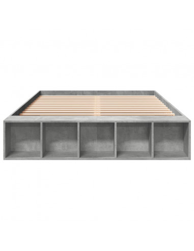 Giroletto Grigio Cemento 160x200 cm in Legno Multistrato