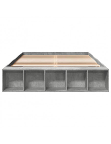 Giroletto Grigio Cemento 160x200 cm in Legno Multistrato