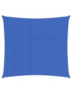 Vela Parasole 160 g/m² Quadrata Blu 4x4 m in HDPE 2