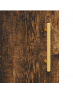 Mobile a Parete Rovere Fumo 34,5x34x90 cm