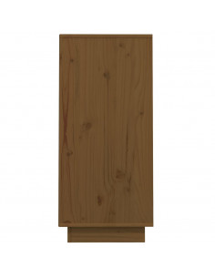 Mobile Consolle Miele 60x34x75 cm in Legno Massello di Pino