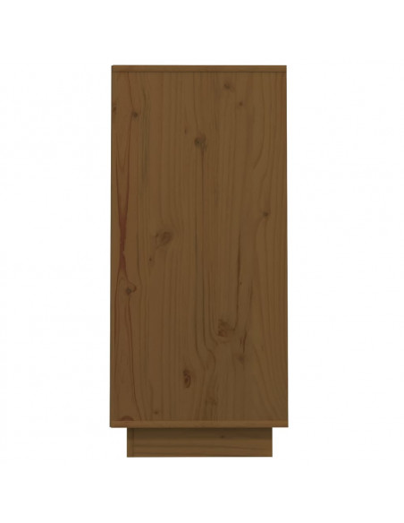 Mobile Consolle Miele 60x34x75 cm in Legno Massello di Pino