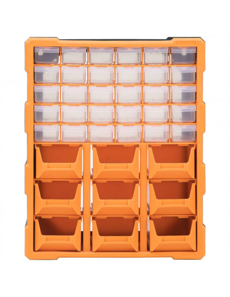 Mobile Contenitore con 39 Cassetti 38x16x47 cm