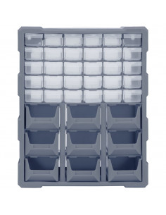 Mobile Contenitore con 39 Cassetti 38x16x47 cm