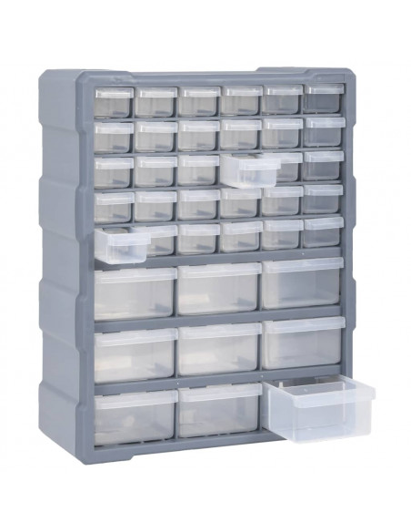 Mobile Contenitore con 39 Cassetti 38x16x47 cm