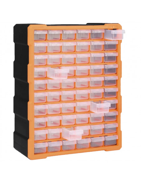 Mobile Contenitore con 60 Cassetti 38x16x47,5 cm
