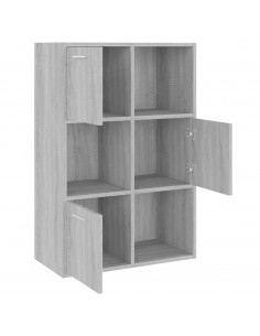 Mobile Contenitore Grigio Sonoma 60x29,5x90 cm