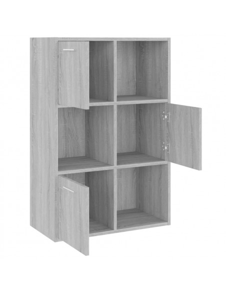 Mobile Contenitore Grigio Sonoma 60x29,5x90 cm