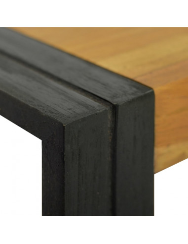 Mobile da Bagno 120x45x35 cm in Legno Massello di Teak