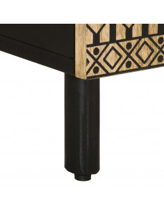 Mobile da Bagno 38x33,5x58 cm in Legno Massello di Mango