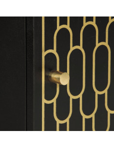 Mobile da Bagno 38x33x58 cm in Legno Massello di Mango