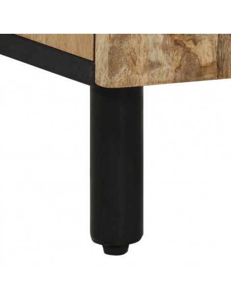 Mobile da Bagno 38x33x58 cm in Legno Massello di Mango