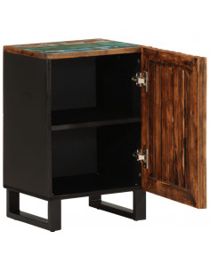 Mobile da Bagno 38x34x58 cm in Legno Massello di Acacia