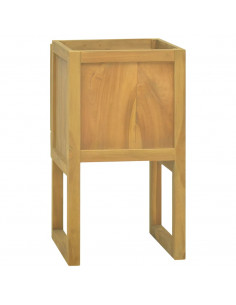 Mobile da Bagno 45x45x75 cm in Legno Massello di Teak