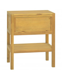 Mobile da Bagno 60x40x75 cm in Legno Massello di Teak