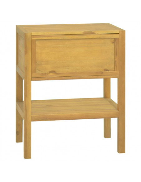 Mobile da Bagno 60x40x75 cm in Legno Massello di Teak