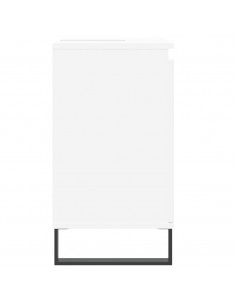 Mobile da Bagno Bianco 58x33x60 cm in Legno Multistrato