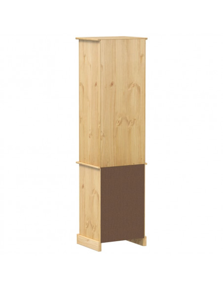 Mobile da Bagno Corona 50x40x185 cm in Legno Massello di Pino
