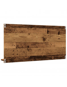 Mobile da Bagno Legno Antico 90x11x45 cm in Truciolato