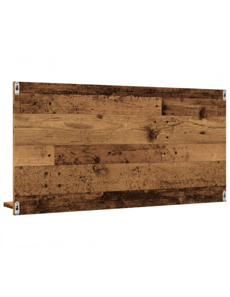Mobile da Bagno Legno Antico 90x11x45 cm in Truciolato