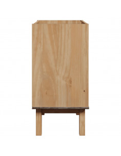 Mobile da Bagno OTTA 59x40x80 cm in Legno Massello di Pino