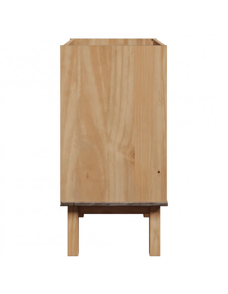 Mobile da Bagno OTTA 59x40x80 cm in Legno Massello di Pino