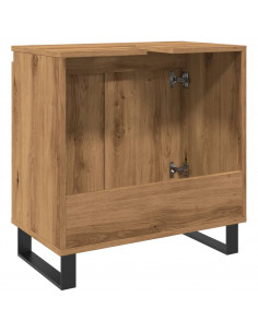 Mobile da Bagno Rovere Artigianale 58x33x60 cm in Truciolato