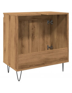 Mobile da Bagno Rovere Artigianale 58x33x60 cm in Truciolato