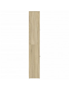 Mobile da Bagno Rovere Sonoma 30x30x183,5 cm Legno Multistrato