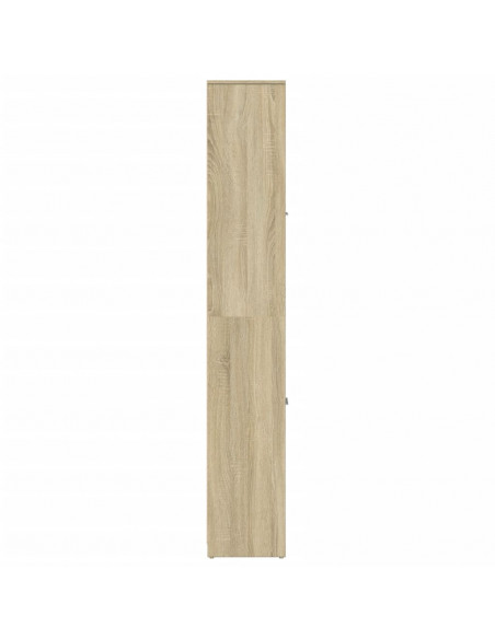 Mobile da Bagno Rovere Sonoma 30x30x183,5 cm Legno Multistrato