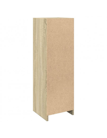 Mobile da Bagno Rovere Sonoma 30x30x95 cm in Legno Multistrato