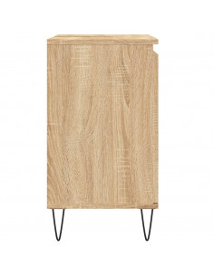 Mobile da Bagno Rovere Sonoma 58x33x60 cm in Legno Multistrato