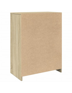 Mobile da Bagno Rovere Sonoma 60x33x80 cm in Legno Multistrato